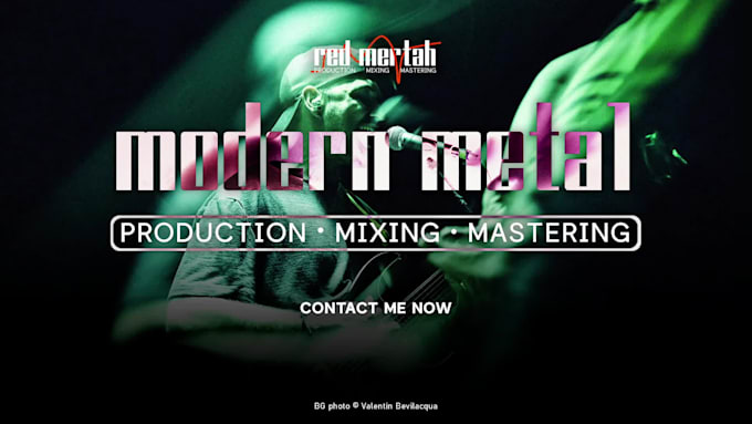 produce, mix and master your modern metal song for maximum impact