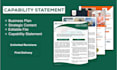 create a custom capability statement for government contracts