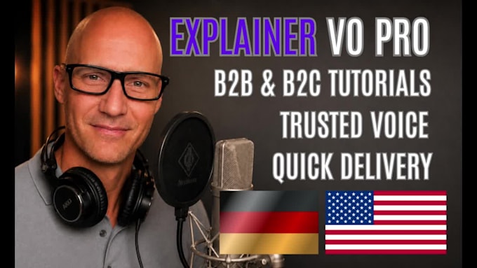 be the voice for your explainer videos
