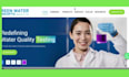 customize a modern functional water filtration website with full SEO optimizatio