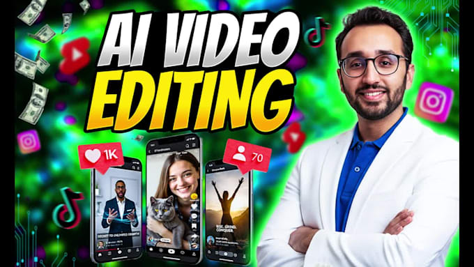 Create and edit viral tiktok ai ads, videos, youtube shorts, instagram ...