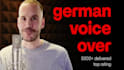 record your german male voice over with pro studio quality