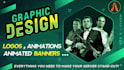 create an animated logo and banner for your gta fivem server