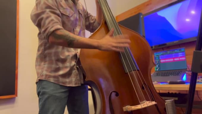 lay down a smooth, woody bassline