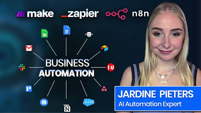 automate workflows with make, zapier, and n8n
