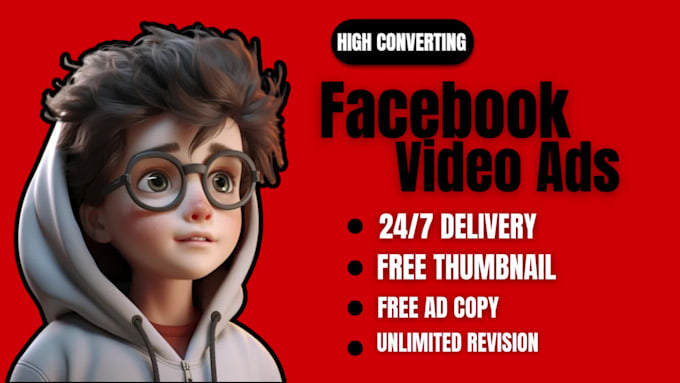 create promo video ad for tiktok ads, facebook video ads