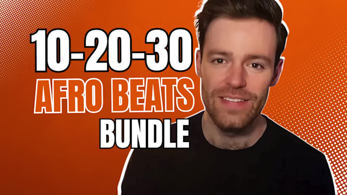 make or remake 5 to 30 custom afrobeats reggaeton with stems