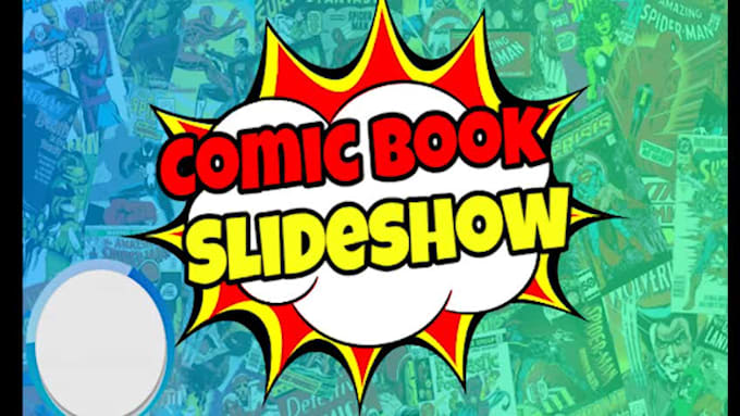 Best Deals! I will make a comic slideshow video  for $10