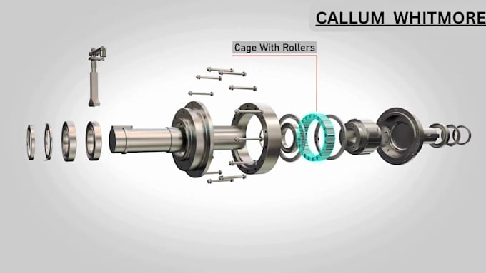 do 3d industrial animation mechanical animation 3d engineering product animation