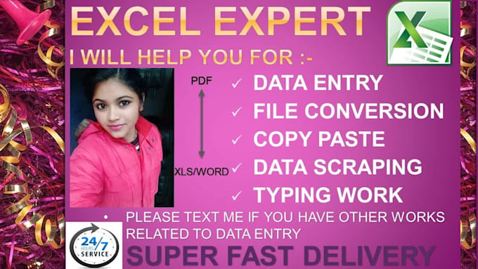do data entry data scraping file instant phototyping