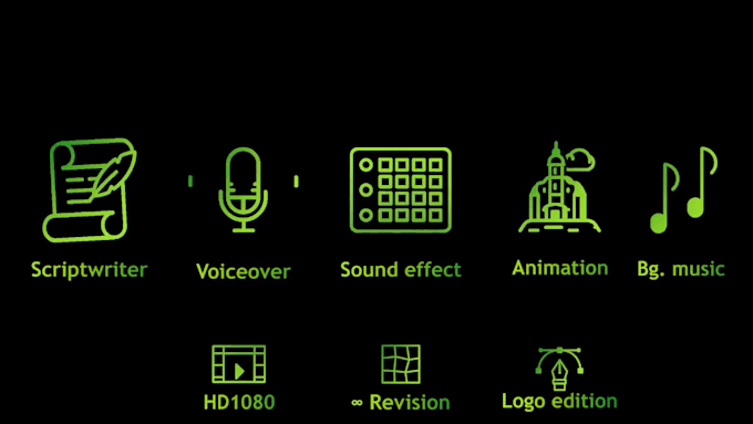 create animation explainer icon video with big discount