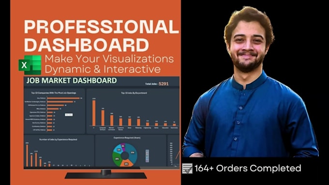 create professional excel dashboards for data visualization and reporting