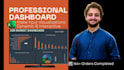 create professional excel dashboards for data visualization and reporting