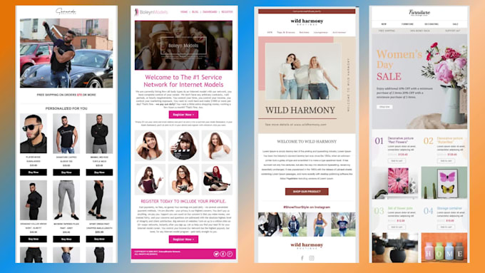 design constant contact newsletter template, constant contact email template