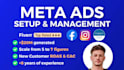 setup, manage and scale your meta ads, instagram ads, to get more sales