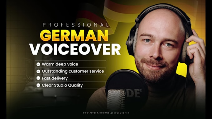 be your german voice for your explainer video
