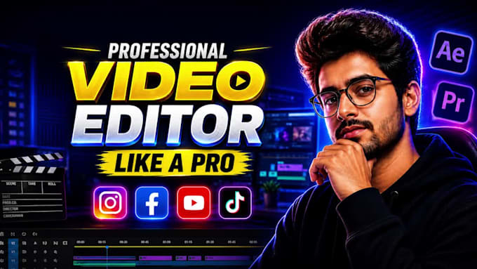 do all type of professional video editing in 24 hours