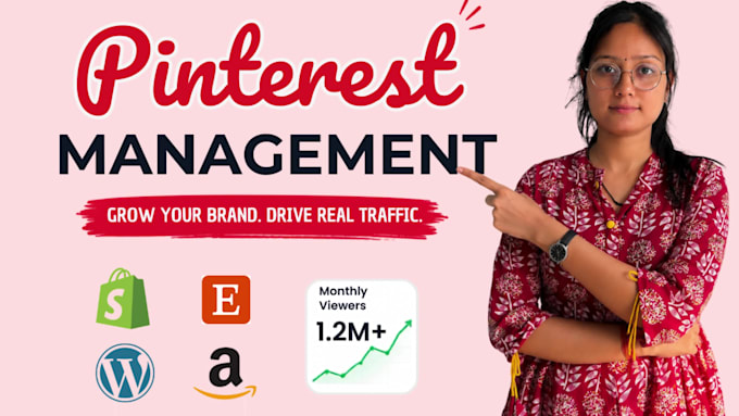 be your pinterest marketing manager to boost SEO and traffic
