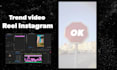 make a trend video for reels instagram and tiktok