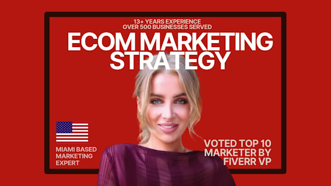create an ecommerce marketing strategy