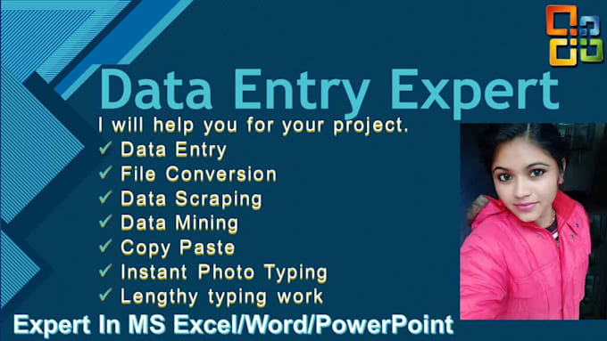 do data entry web research data mining data collection