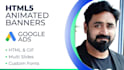 design animated GIF, HTML5 google ads banners