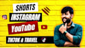 edit youtube shorts, instagram reels, tiktok video