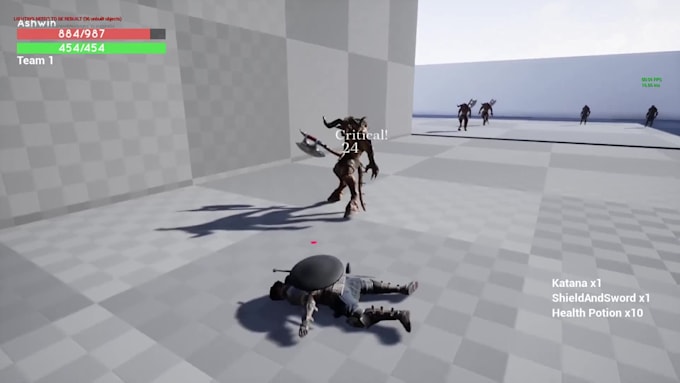 do unreal engine game development, unreal engine 5, blueprint, combat system