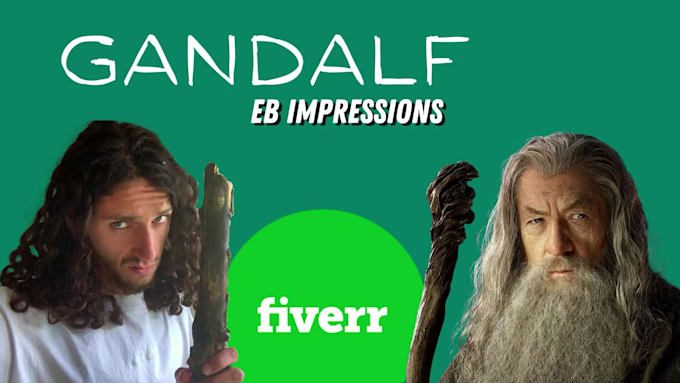 do an impression of gandalf