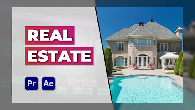 do real estate or home tour video editing