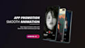 create a best mobile app promo video for play store and app store