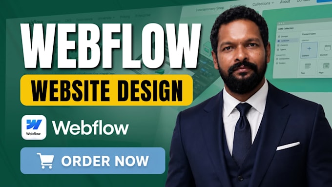 develop, design, and redesign webflow website as webflow expert figma to webflow