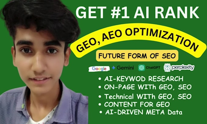 do generative ai engine optimization, GEO, aeo, SEO for ai rank