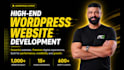 design a high end and modern wordpress business website