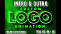 create a unique logo animation of your brand or channel