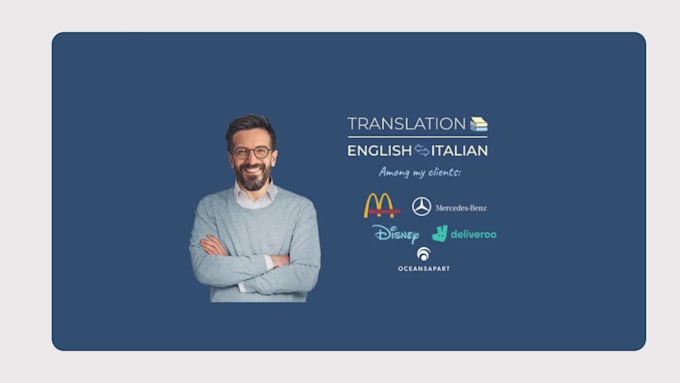 translate your website from english to italian or italian to english