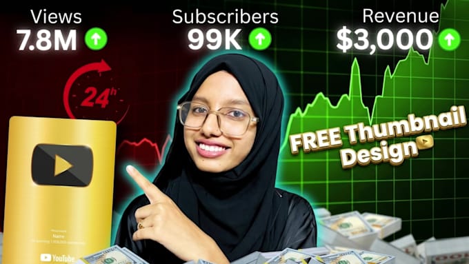 do youtube SEO and design attractive thumbnails for free