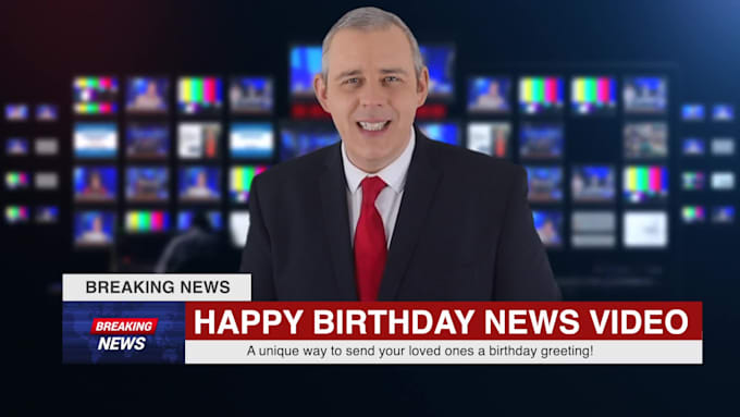 wish someone a happy birthday in my newsroom