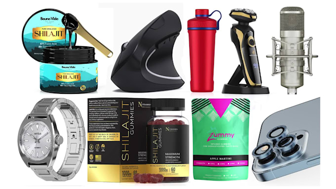 create 3d product modeling and photorealistic rendering for ecommerce, amazon