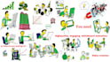 make colorful 2d whiteboard animation explainer doodle video or sales video