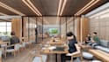 design and render your cafe, gym, office interior and retail stores