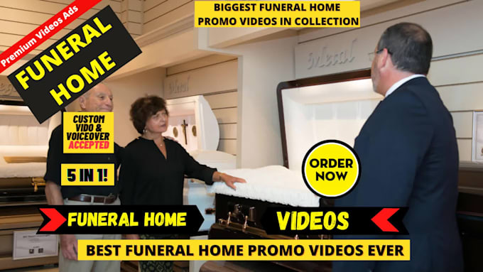 create unlimited custom  funeral home explainer video