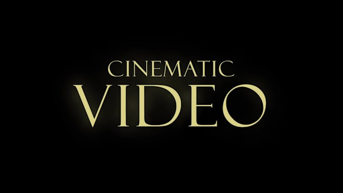 create an advertising video or cinematic, promo video