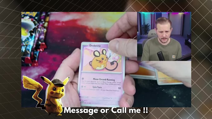 Do pokmon card opening tcg footages edit by Shahana_1983 | Fiverr