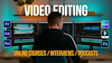 edit high quality talking head videos, interviews and online courses