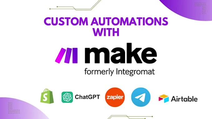 create integration or automation using make integromat