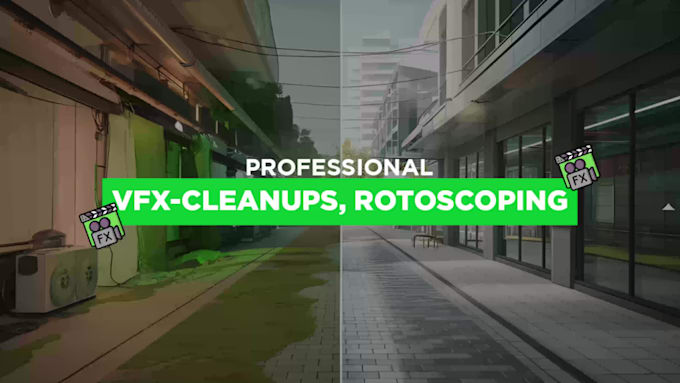 remove unwanted object from video, vfx cleanup and object remove