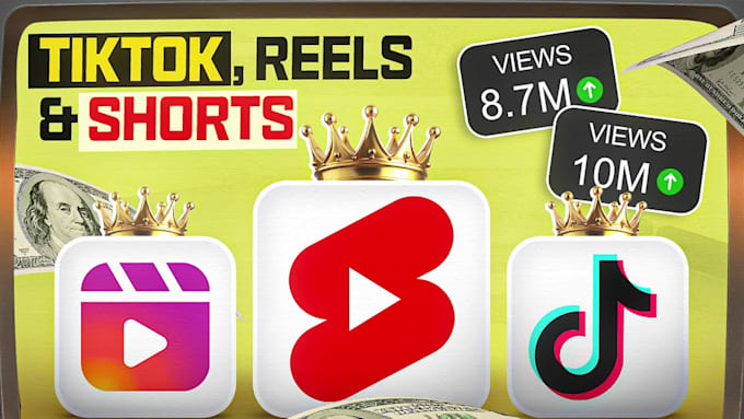 edit short form videos for tiktok, youtube shorts, and reels