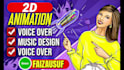 make 2d animated explainer video or 2d whiteboard animation explainer video