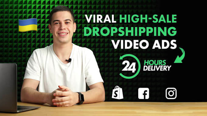 create viral shopify dropshipping video ads